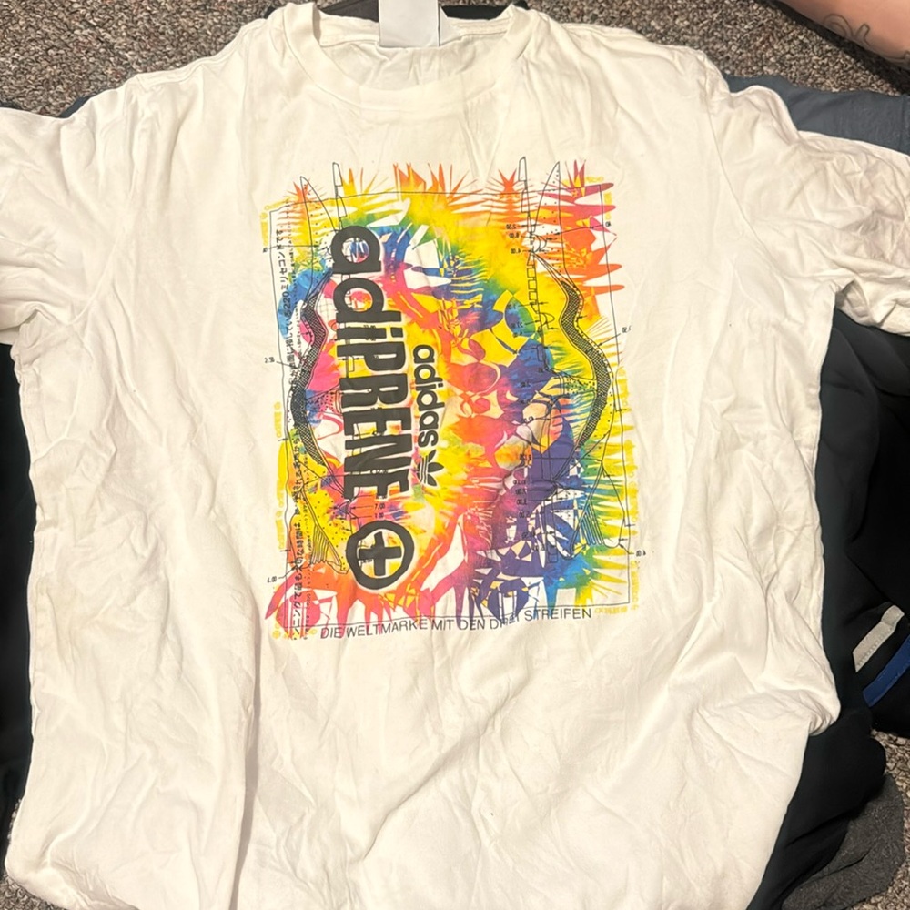 Adidas watercolor shirt
